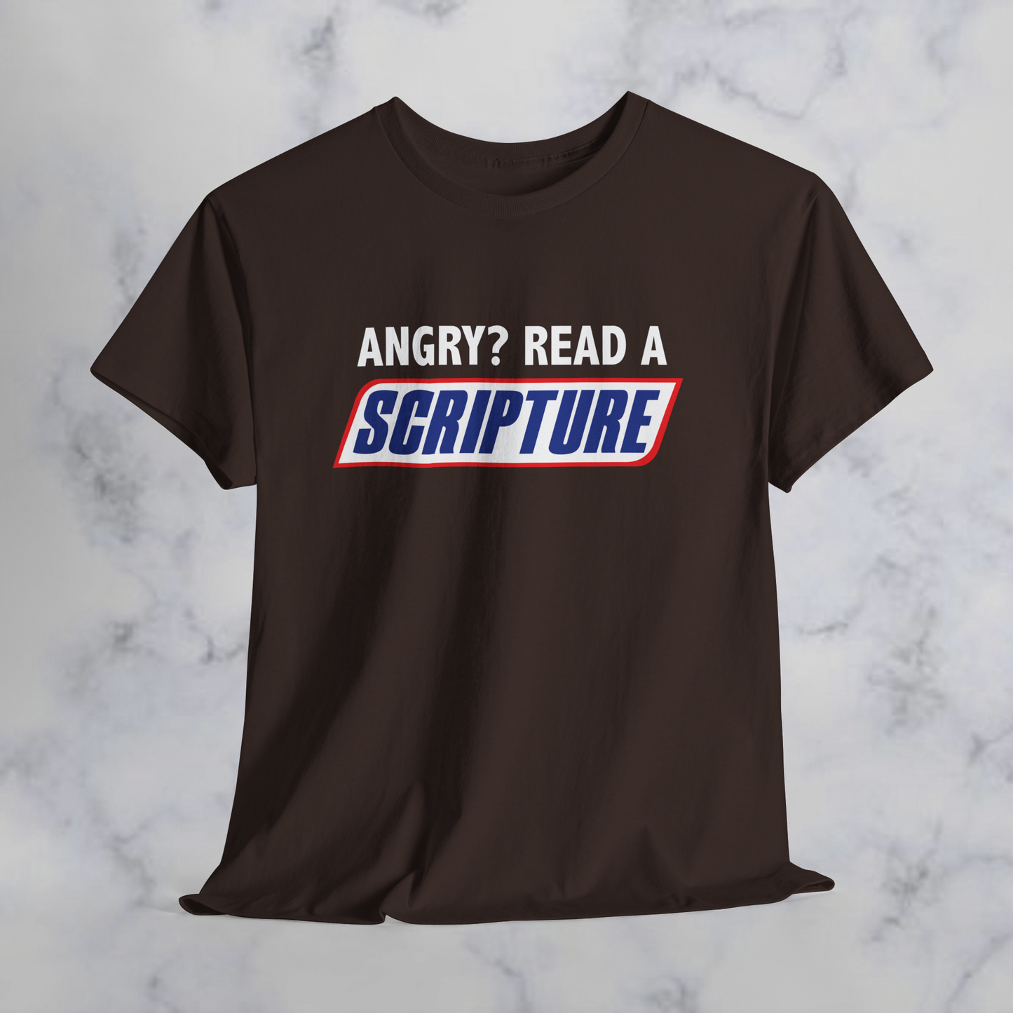 Original Angry? Read a Scripture Christian Graphic T-Shirt – Faith-Based Inspirational Tee/ Published 11-13-20